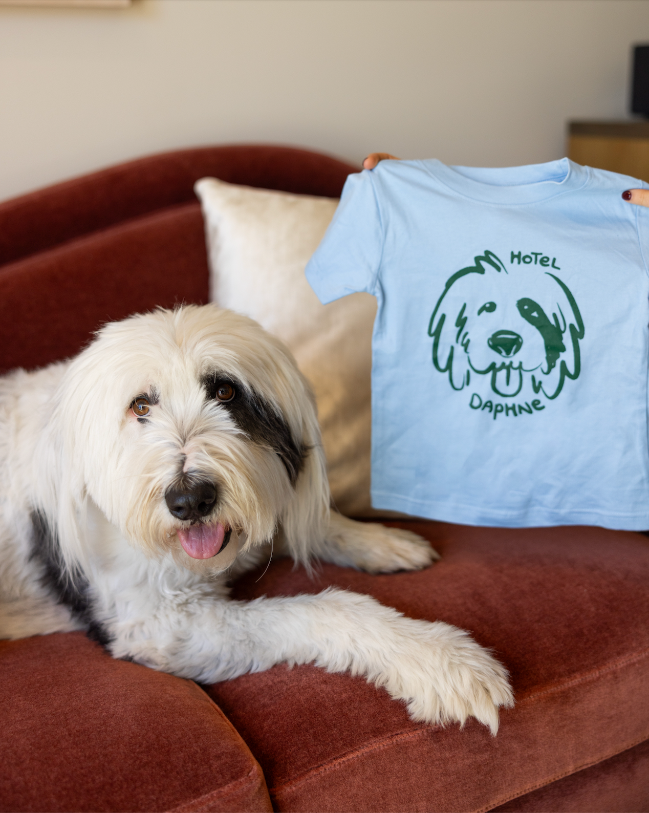 Hotel Daphne Dog Kids Tee