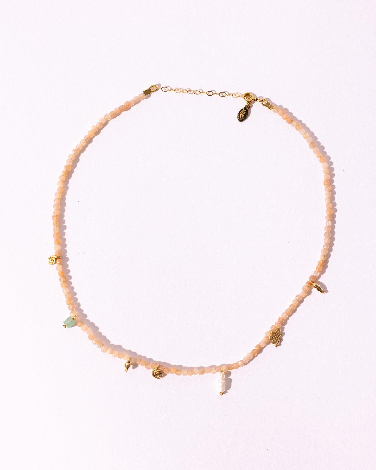 Marida Moonstone Medley Necklace