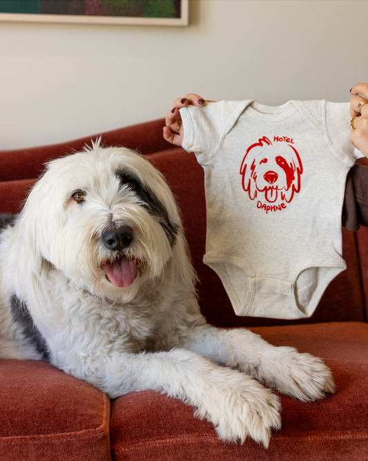 Hotel Daphne Dog Onesie